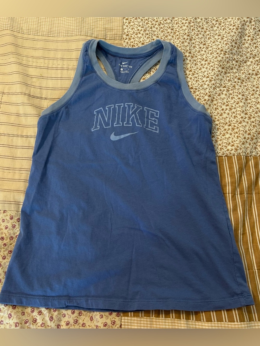 Women’s blue Nike tank top size small
